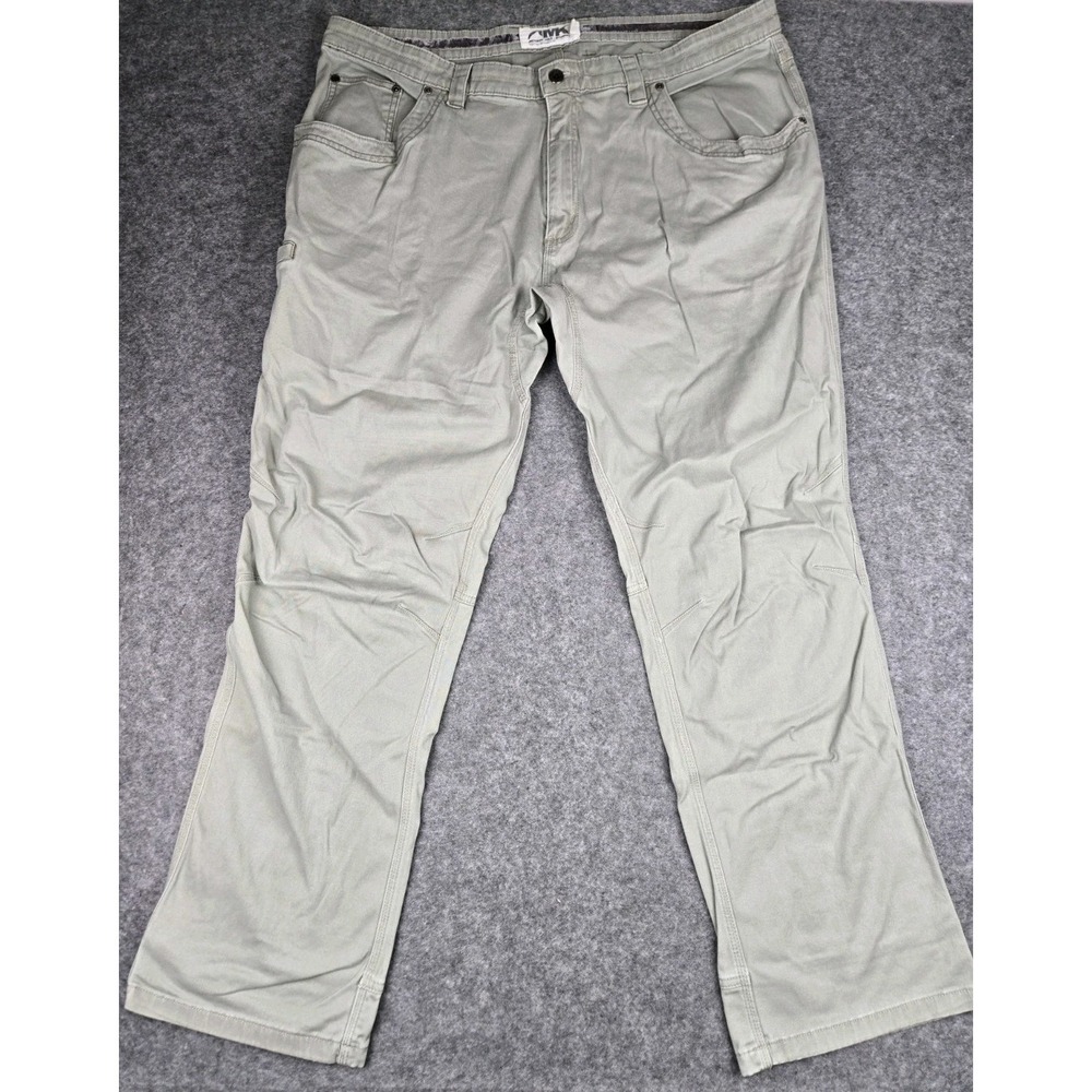 Mountain Khakis Men's Classic Fit Hiking Pants 44x34 Beige Tan Oudoors Workwear